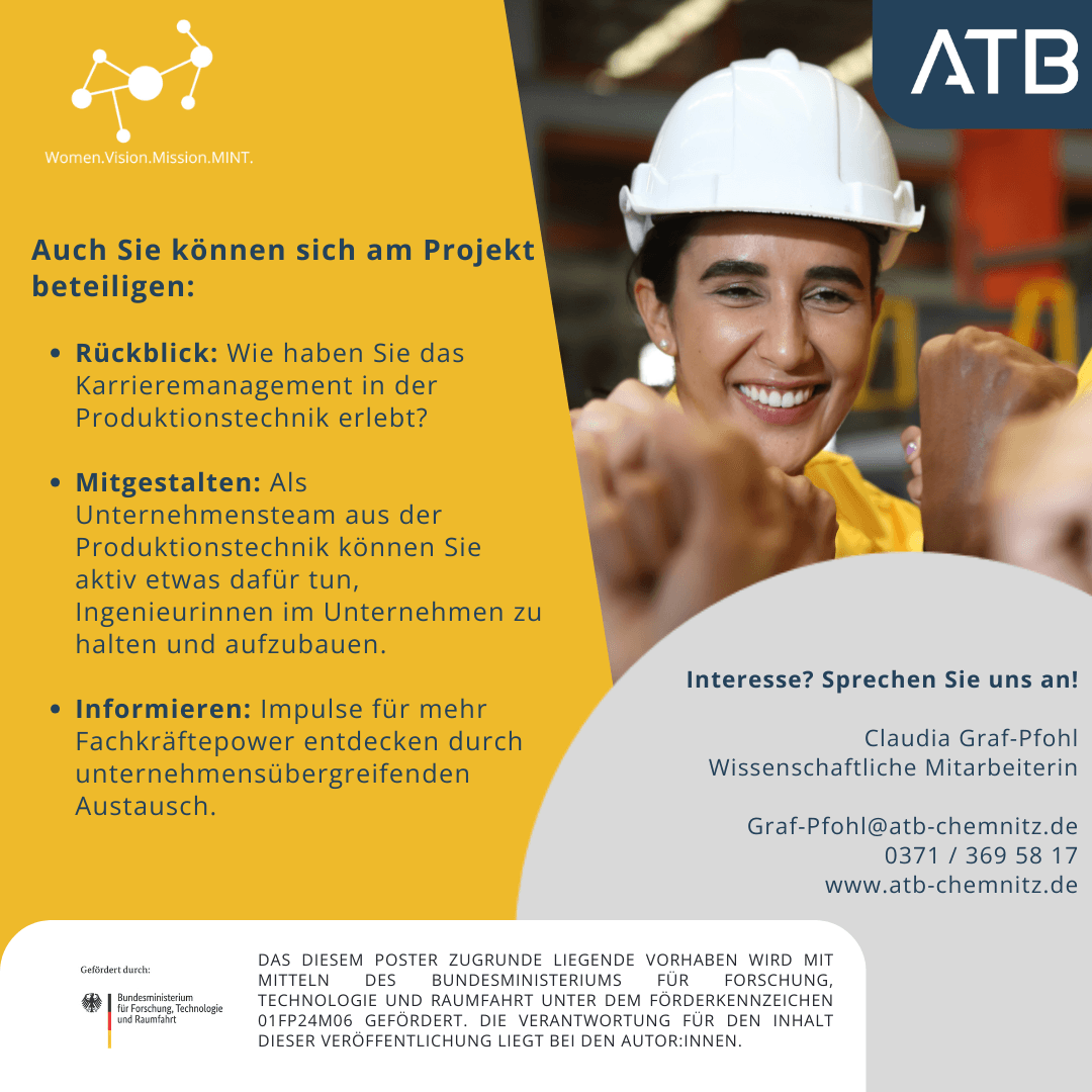 Vorteile Teilnahme am Forschungsprojekt Women Vision Mission Mint