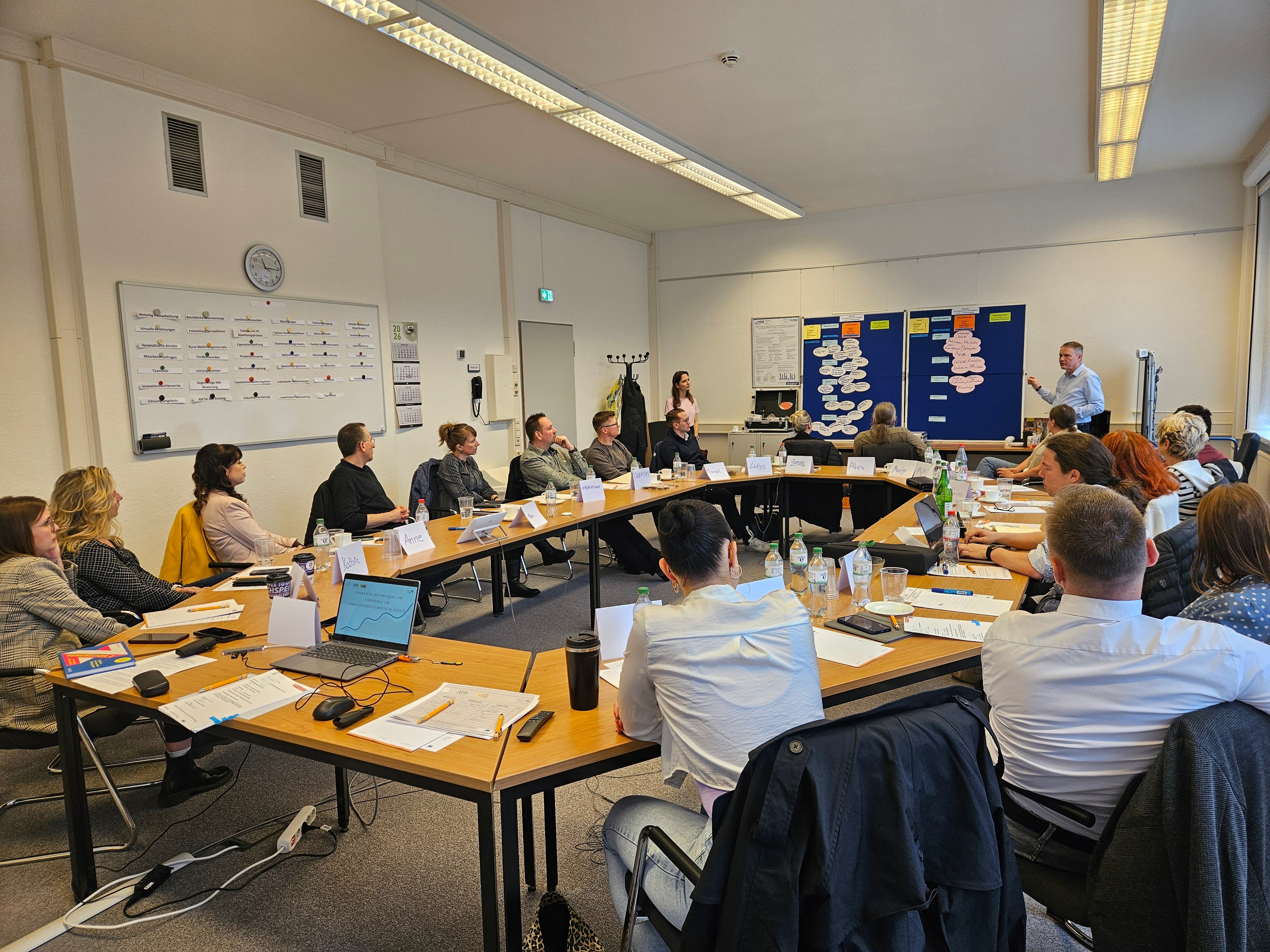 Teilnehmende am Personal-Workshop