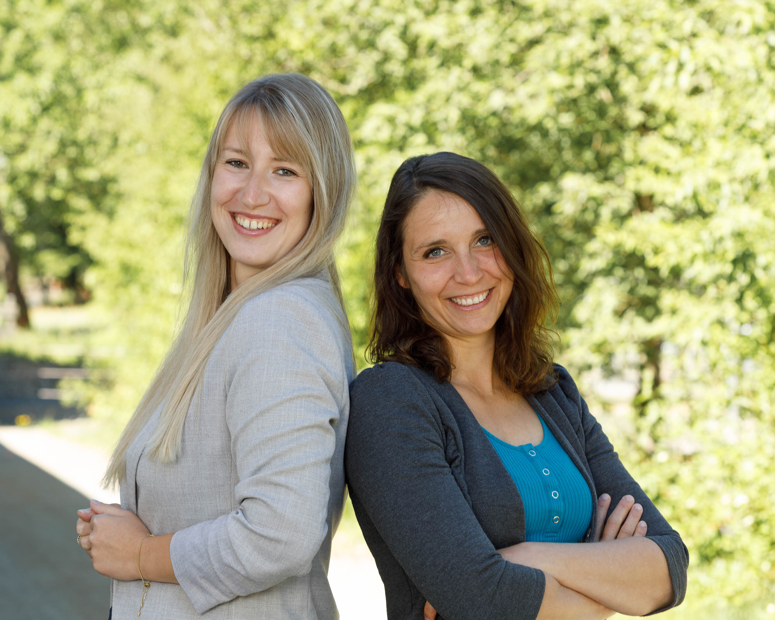 Yasmin Looß und Susanne Müller