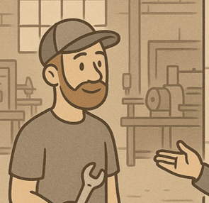 eingefädelt TIm und Martin 4