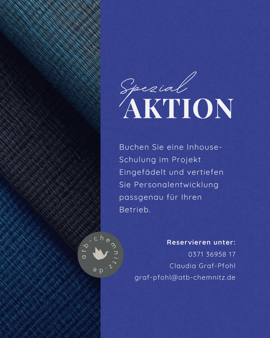 Spezial-Aktion: Inhouse-Schulung